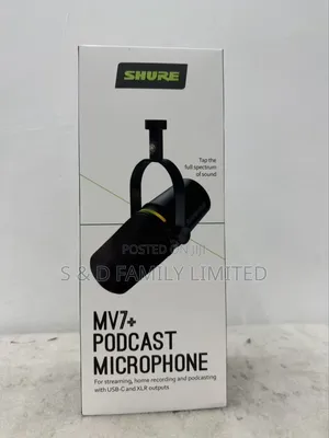 Shure Mv7+ Podcast Microphone