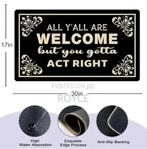Non Slip Door Mat - { 50* 80cm}