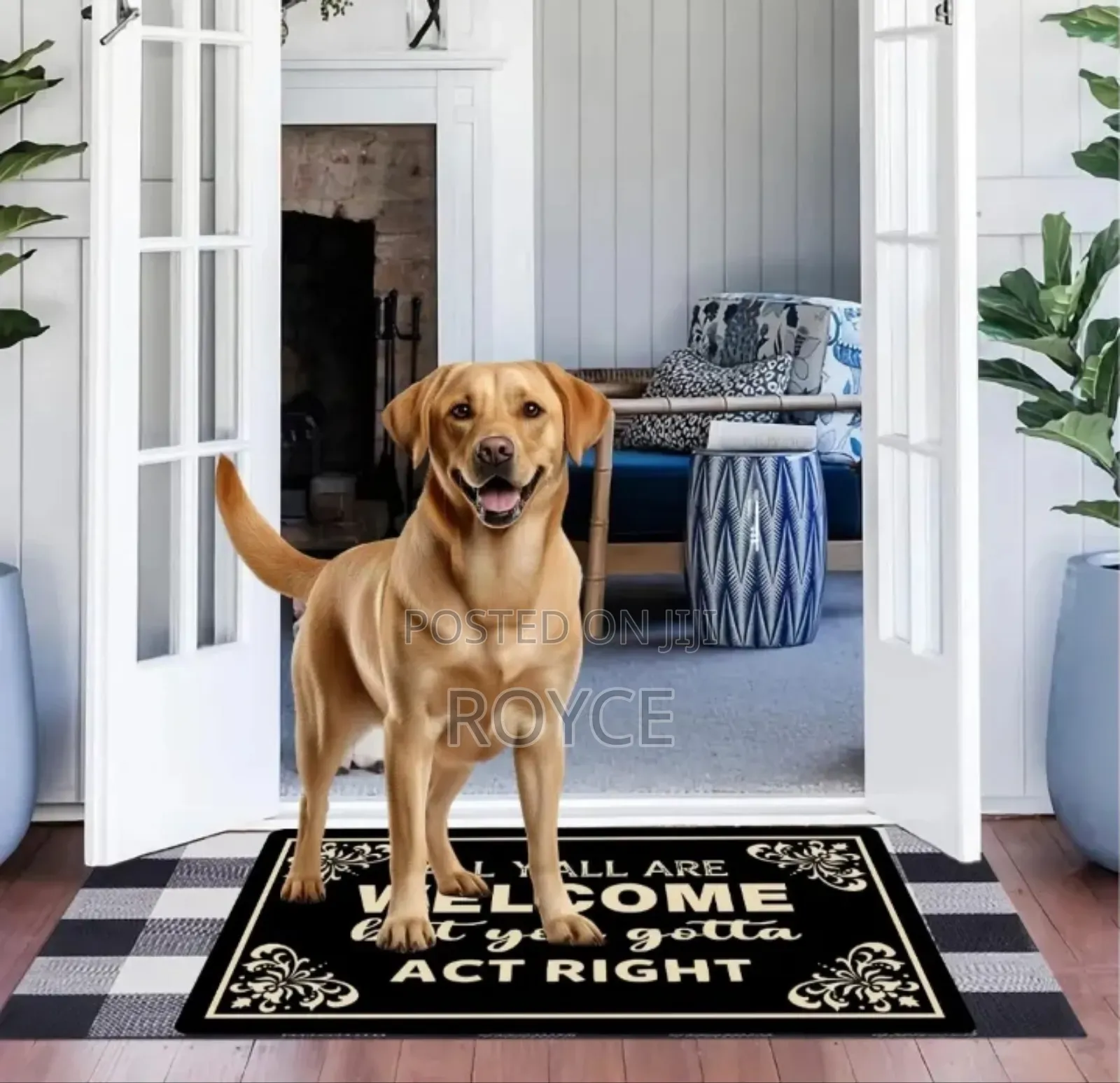 Non Slip Door Mat - { 50* 80cm}