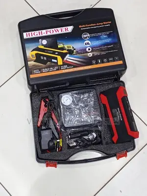 12v 99800mah Car Jump Starter Power Bank With Tire Inflator