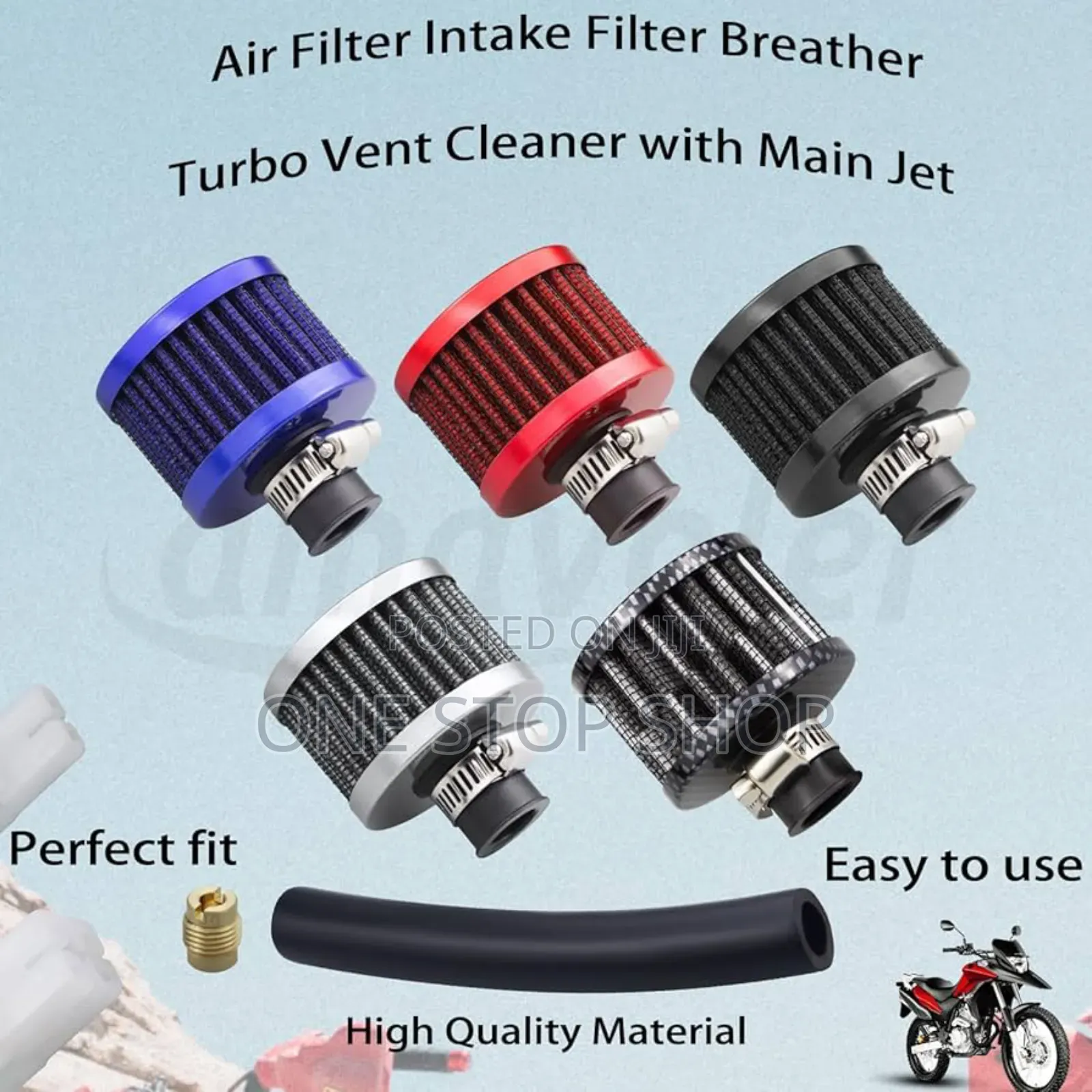 Mini Breather Small Filter Bike Air Cold Filter