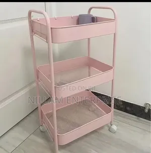 3 Tier Multifunctional Storage Trolley