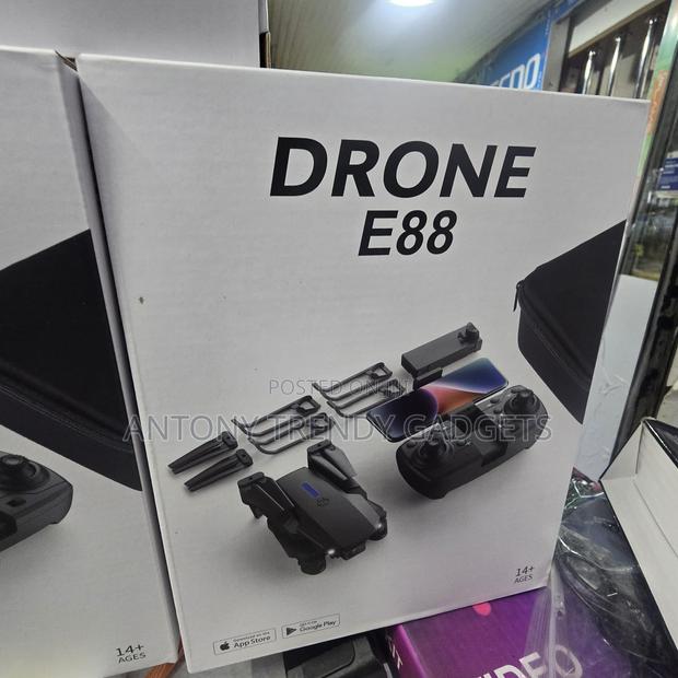 E88 Foldable Mini Drone With 4k Hd Camera & Wifi Fpv
