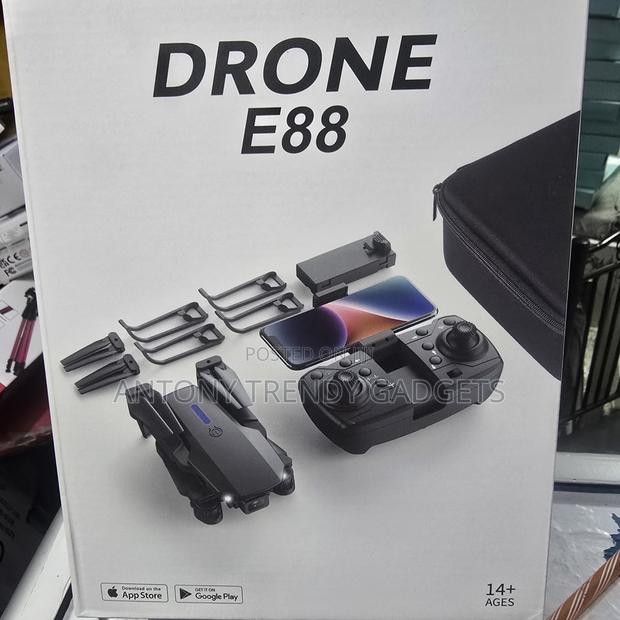 E88 Camera Drone With Gesture Control & Smart Flight Modes - thumbnail 2