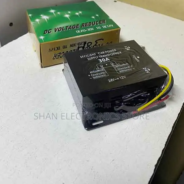 30a Audio Navigation Voltage Inverter Dc 24v to Dc 12v Power Supply