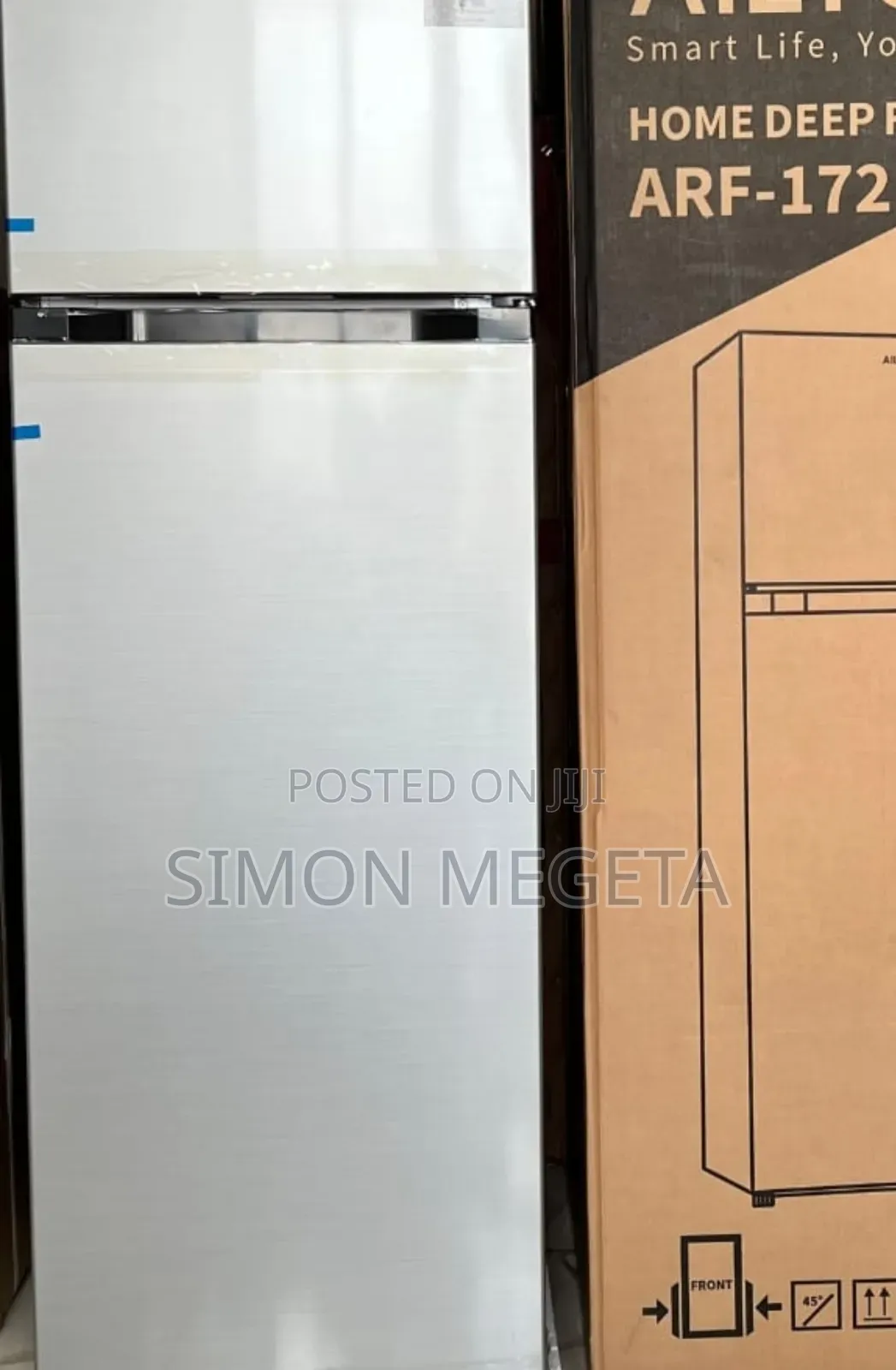 Compact 90l Ailyons Double Door Fridge – Perfect for Small Spaces