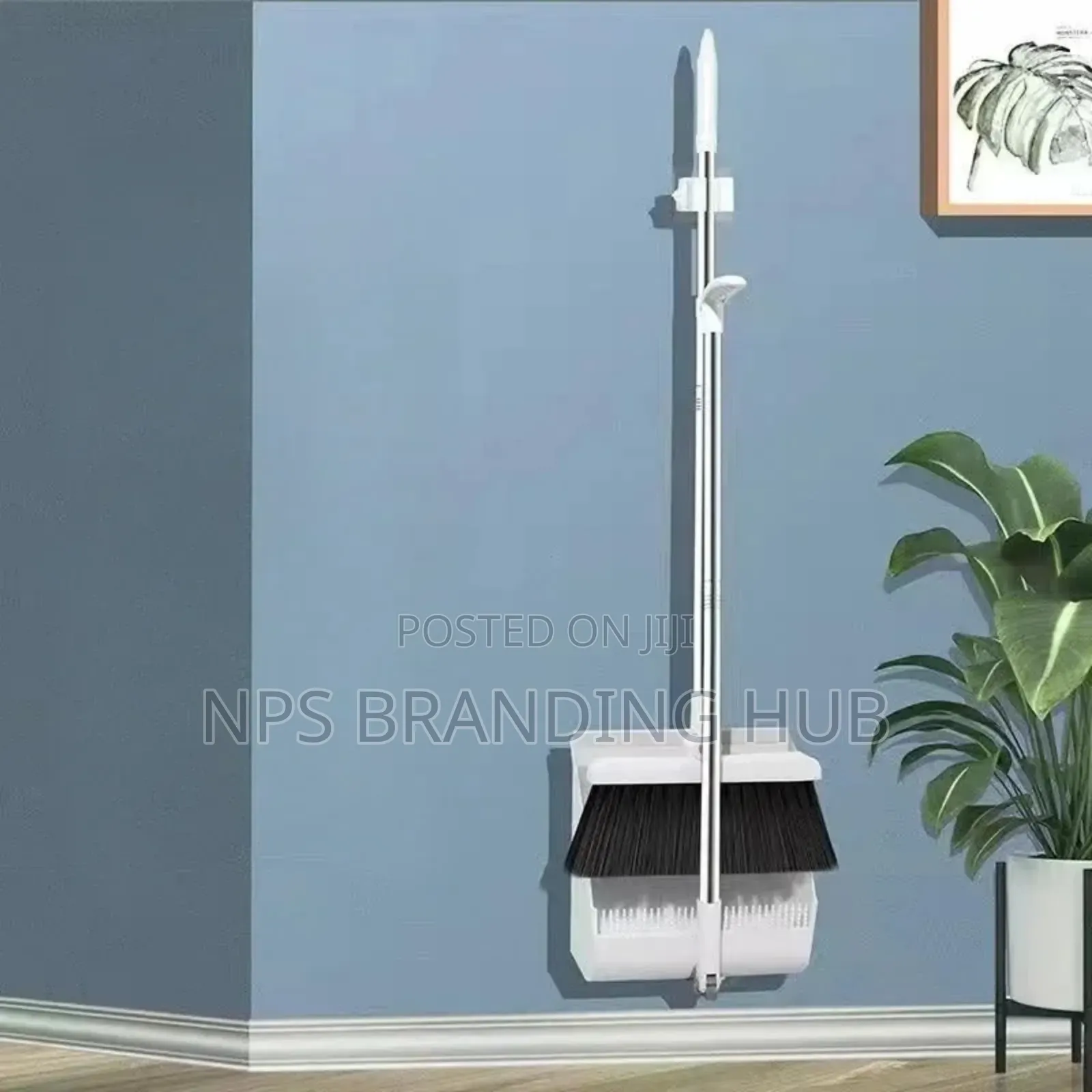 Rotating Long Broom Scoop Dustpan Set Gm