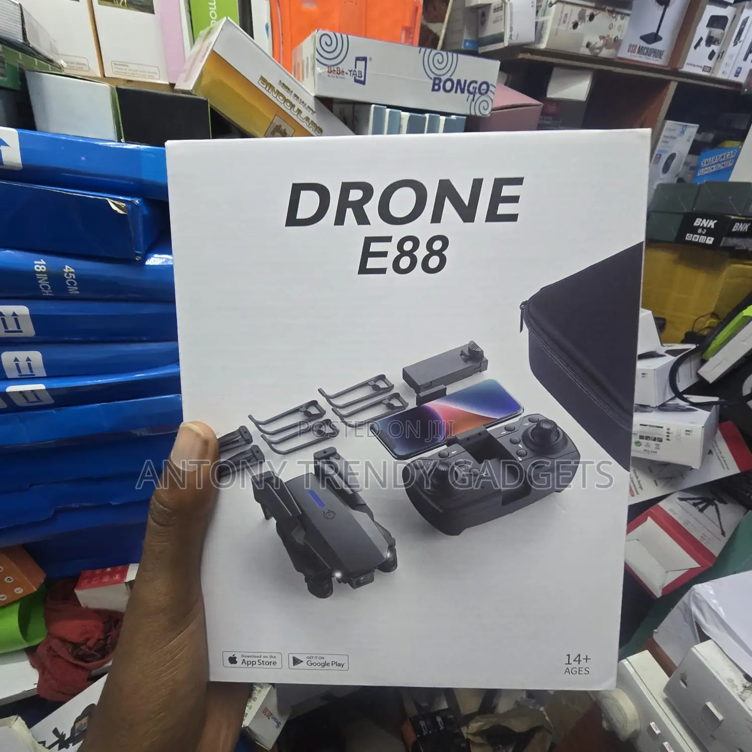 E88 Drone With 4k Camera For Aerial Photography & Video