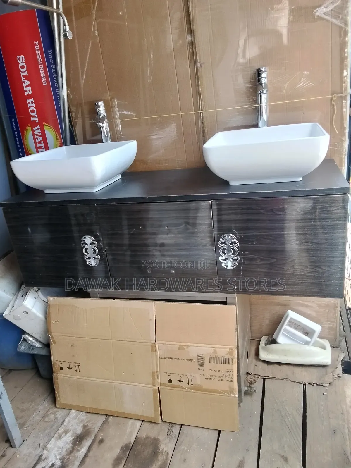 Double Vessel Sink Vanity