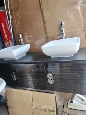 Double Vessel Sink Vanity