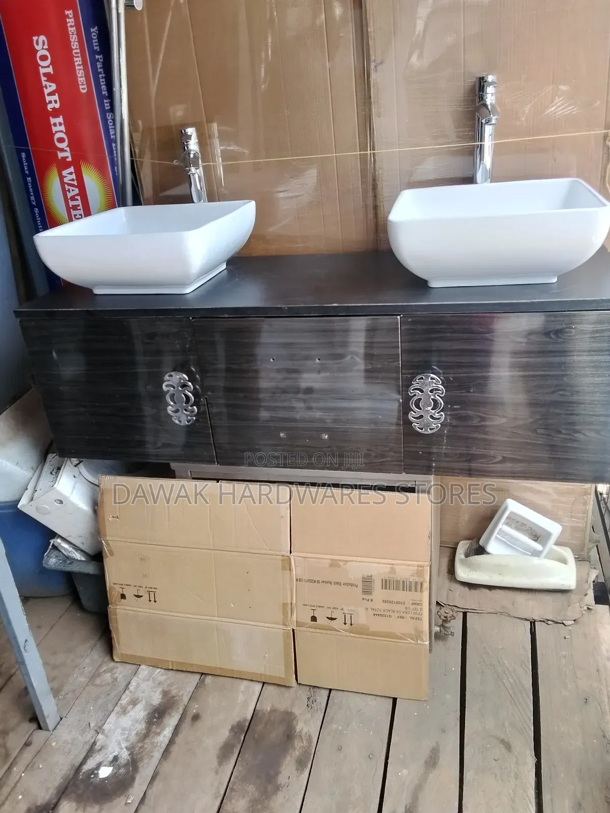 Double Vessel Sink Vanity