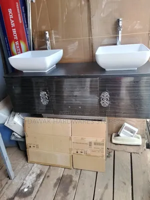 Double Vessel Sink Vanity