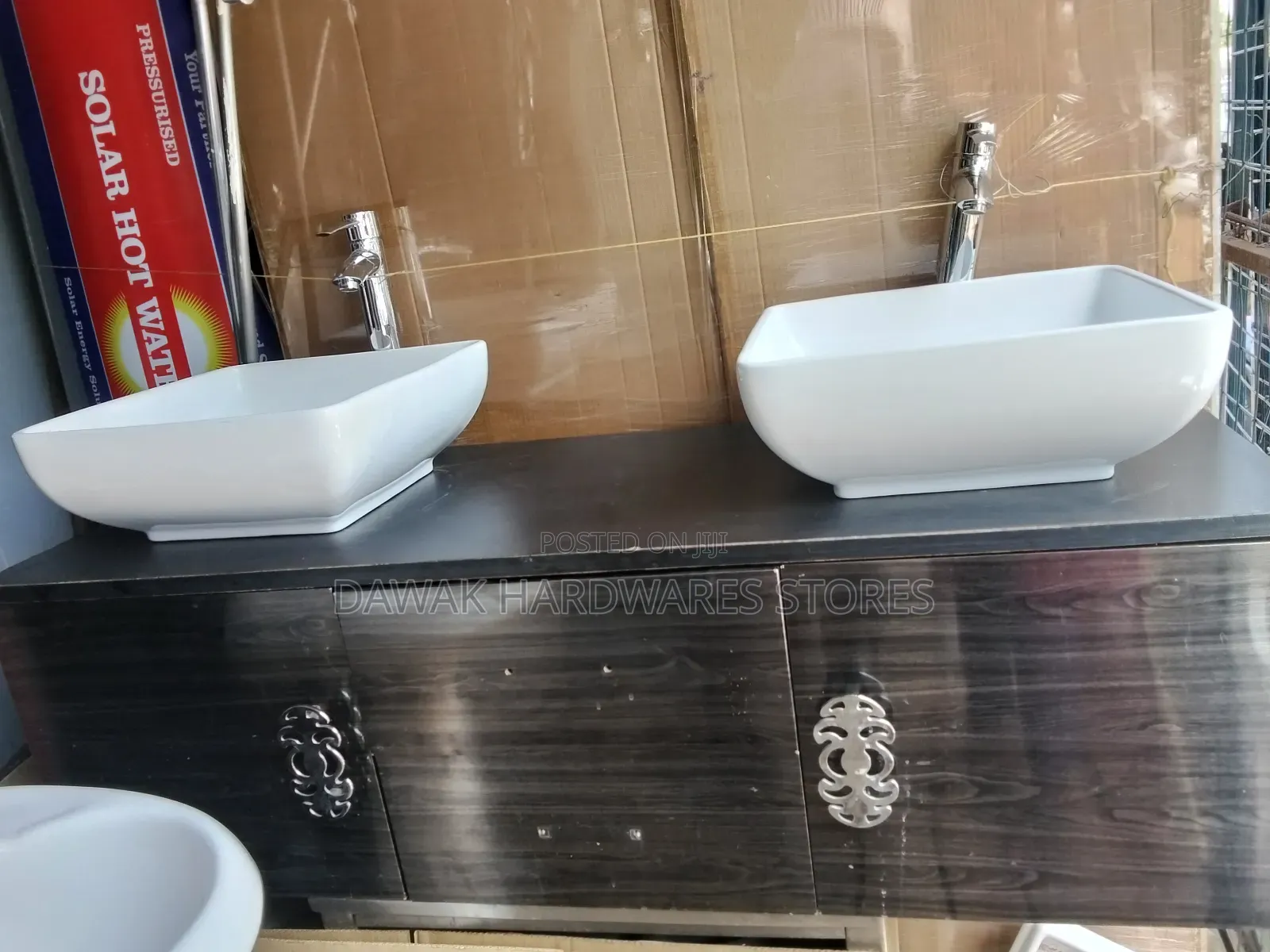 Double Vessel Sink Vanity