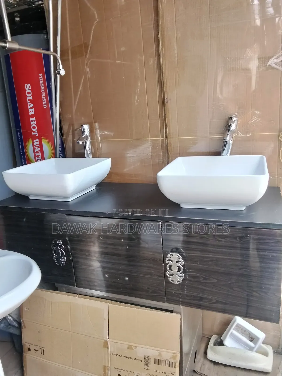 Double Vessel Sink Vanity