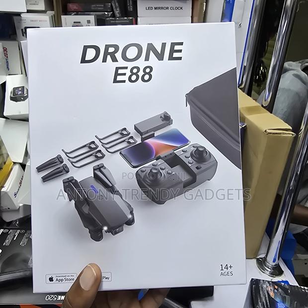 E88 Foldable Drone For Beginners With Remote Control