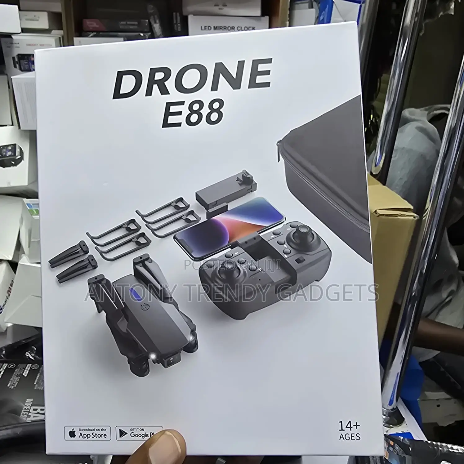E88 Foldable Drone For Beginners With Remote Control