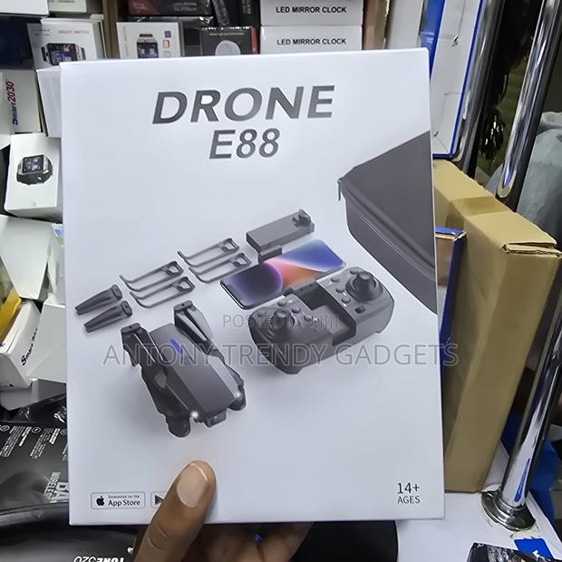 E88 Foldable Drone For Beginners With Remote Control - thumbnail 3
