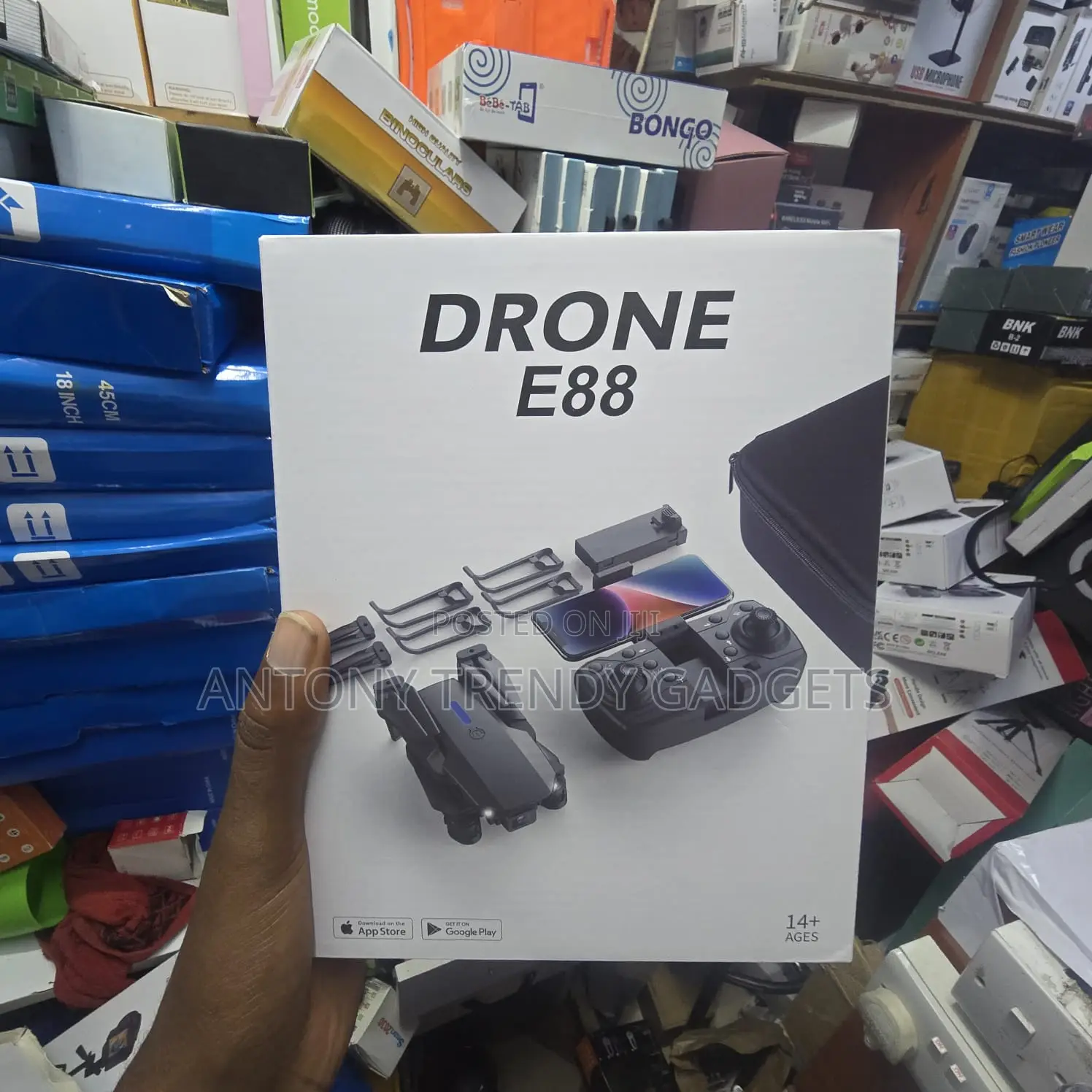 E88 Foldable Drone For Beginners With Remote Control