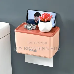 Wall Mounted Bathroom Roll Paper Hanger/Toilet Paper Box Gm