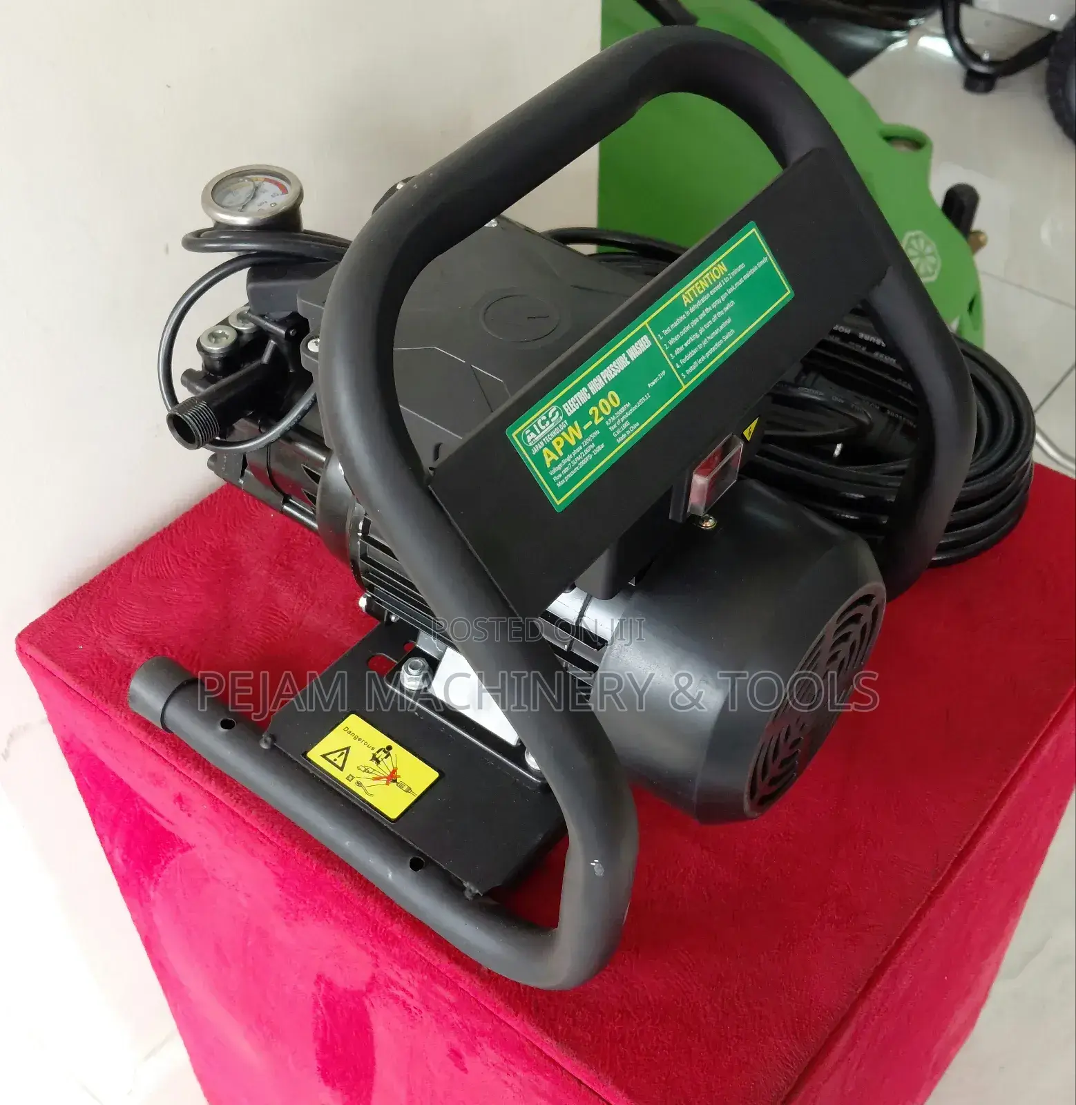 Aico Ap200 Electric Portable Carwash Machine