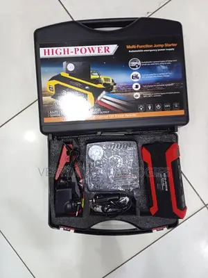 Emergency 12v Car Jump Starter 99800mah With Inflator Power Bank