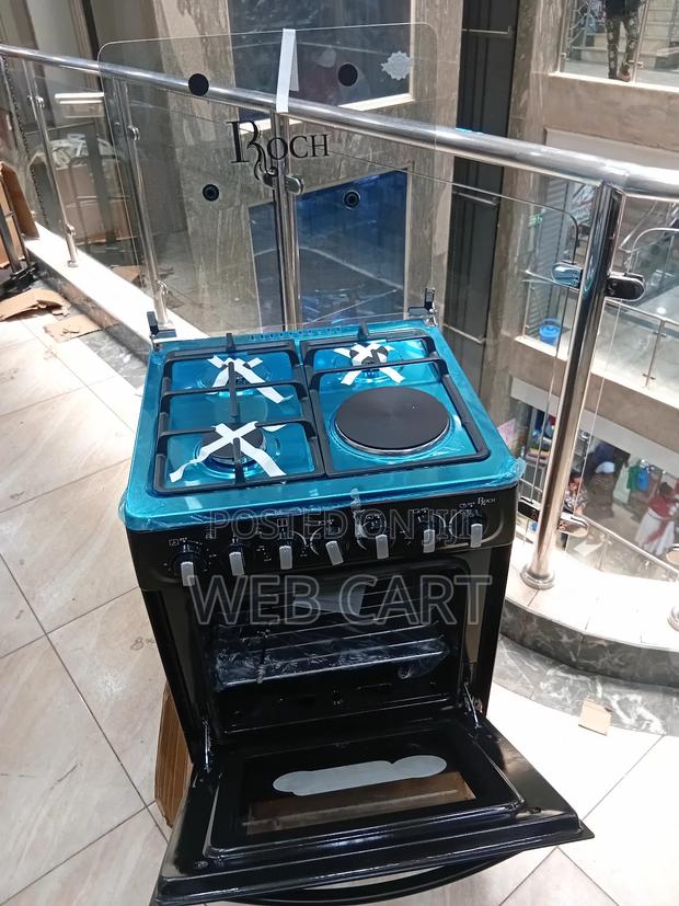 Roch 60×60 3 Gas + 1 Electric Plate Standing Cooker