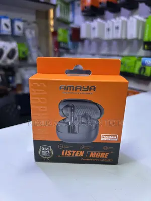 Amaya Freebuds Pro Atw-323 – True Wireless Earbuds, Bass Long Battery
