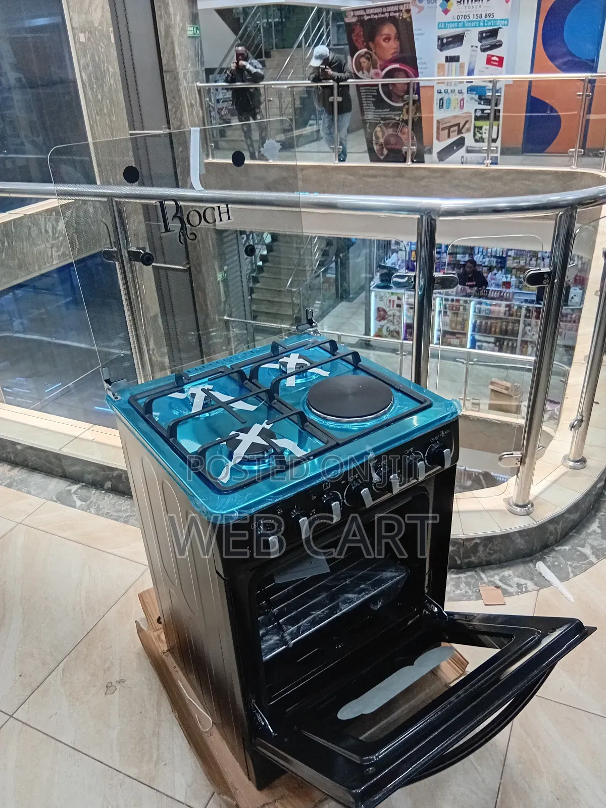 Roch 60x60 3+1 Free Standing Cooker