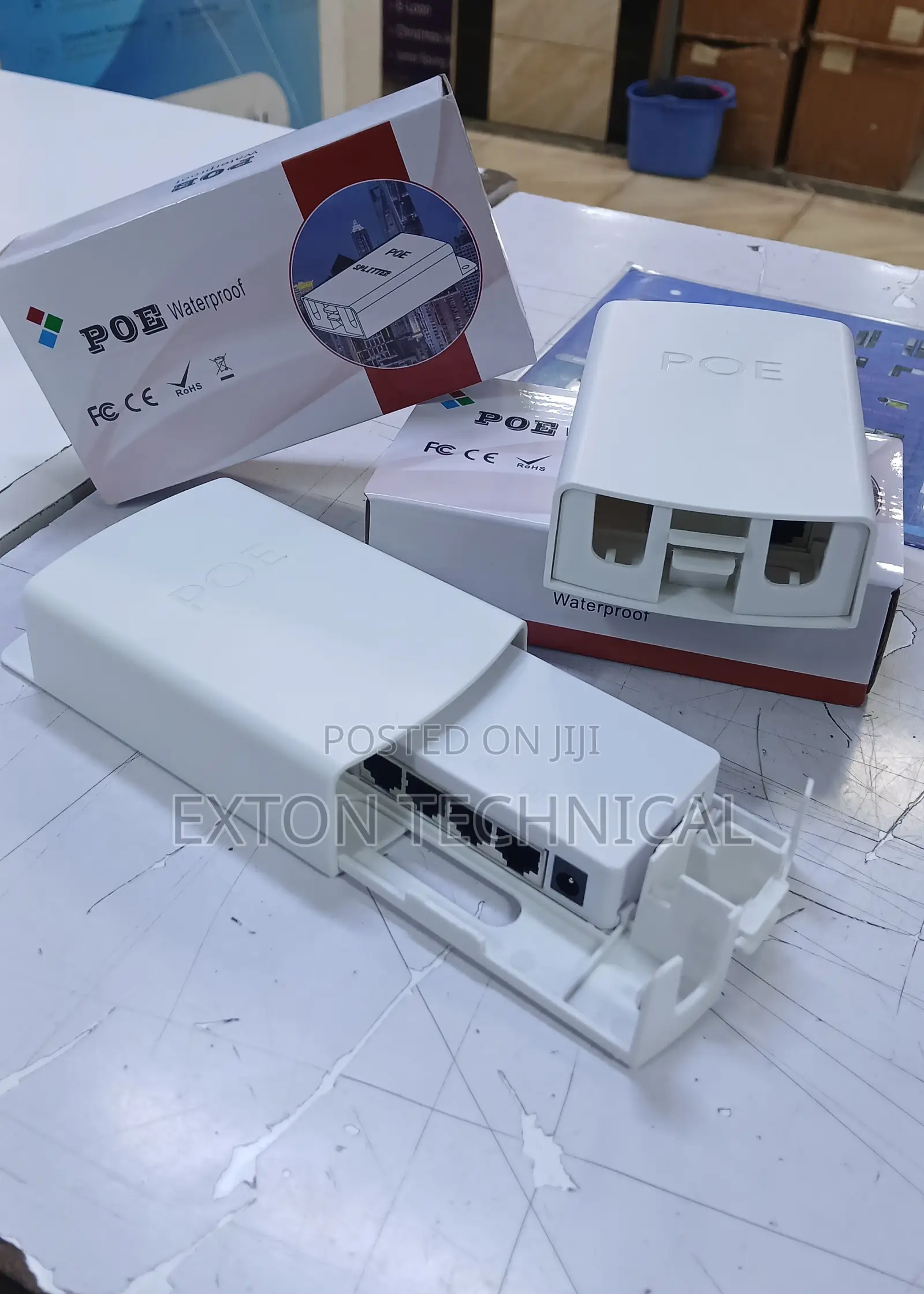 Ls-Jb0104at-Fs 1to4 Poe Extender Outdoor/Waterproof 30w 10/100mbps