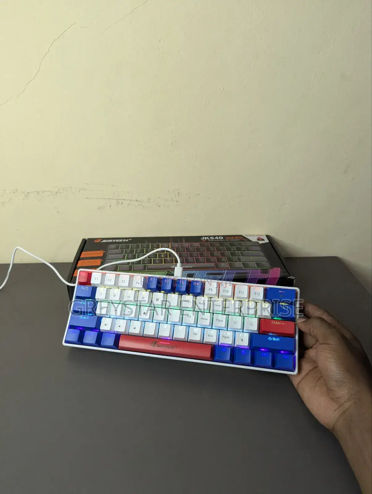 Mechanical Keyboard for Gamers Pc Laptop Gaming Keyboard Red Switches