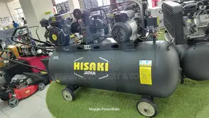 Hisaki Japan 2 in 1 Compressor 300l With Diesel Engine 8.5hp/Motor 3hp