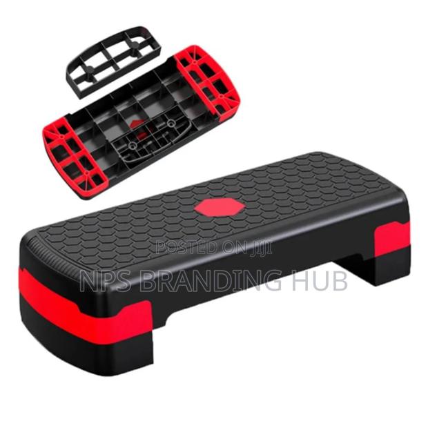 Adjustable Aerobic Stepper Platform Gm - thumbnail 2