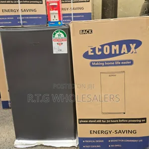 Ecomax 90 L Single Door Fridge Dark Silver With Free Guard