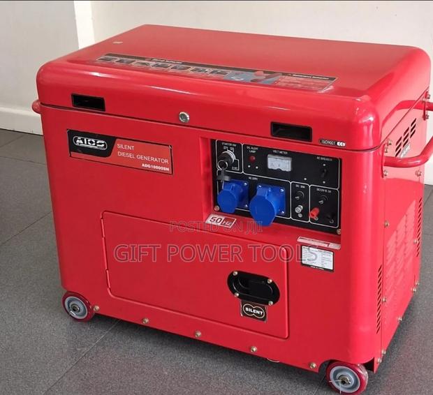 Aico Japan Silent Diesel Generator 10kva With Ats Single Phase
