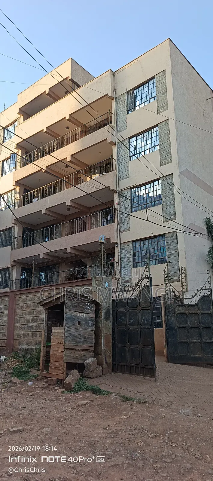 2bdrm Block of Flats in Kiamumbi Street, Maziwa for sale