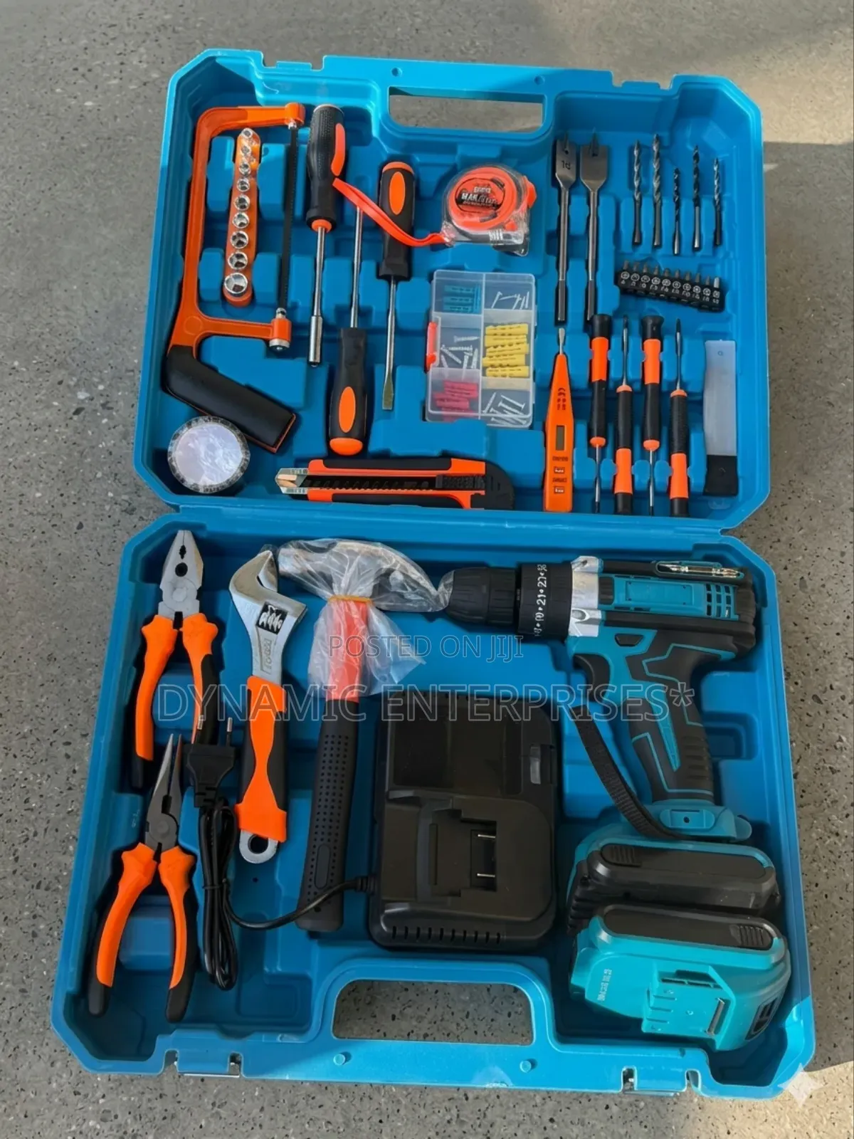 Cordless Drill and Tool Set