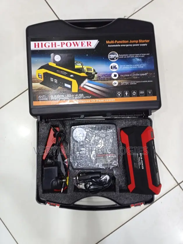 Multi-Use High Power 99800mah Jump Starter Tire Inflator