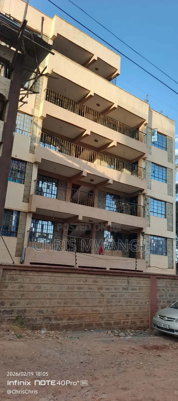 2bdrm Block of Flats in Jacaranda Estate 1, Maziwa for sale
