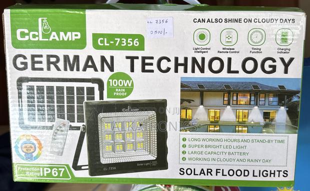 Solar Flood Lights 100w - main view