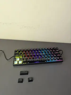 Backlit Wired Gaming Keyboard 60% 61 Keys Multi Color RGB Backlit