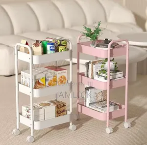 3-tier Multifunctional Storage Trolley –Bz