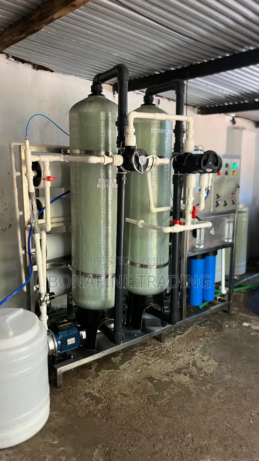 Sea Water Desalination Machine - Ro System For Salty Water, 2000lph