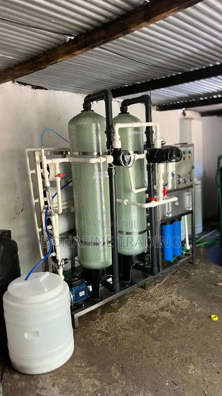 Sea Water Desalination Machine - Ro System For Salty Water, 2000lph