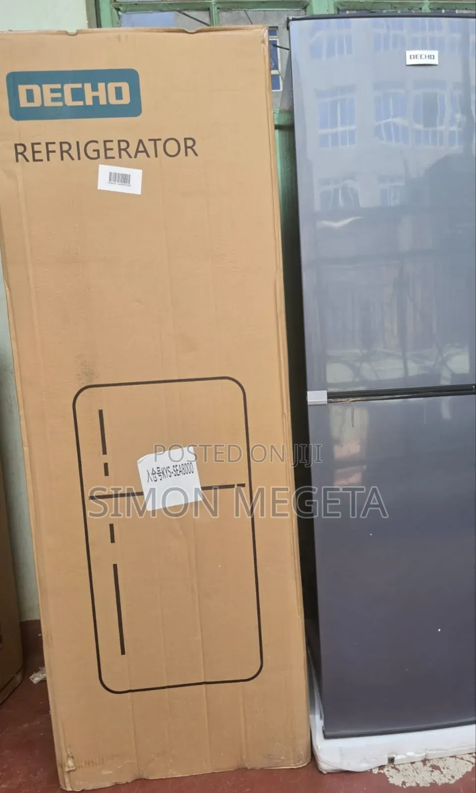 Decho 138l Double Door Refrigerator – Compact and Reliable.