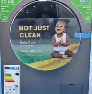 Big Powerful Syinix Front Load Washing Machine/ 12kg Wash and Spinn