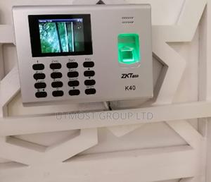 K40 Digital Fingerprint Staff Attendance Time Recorder Device - thumbnail 2