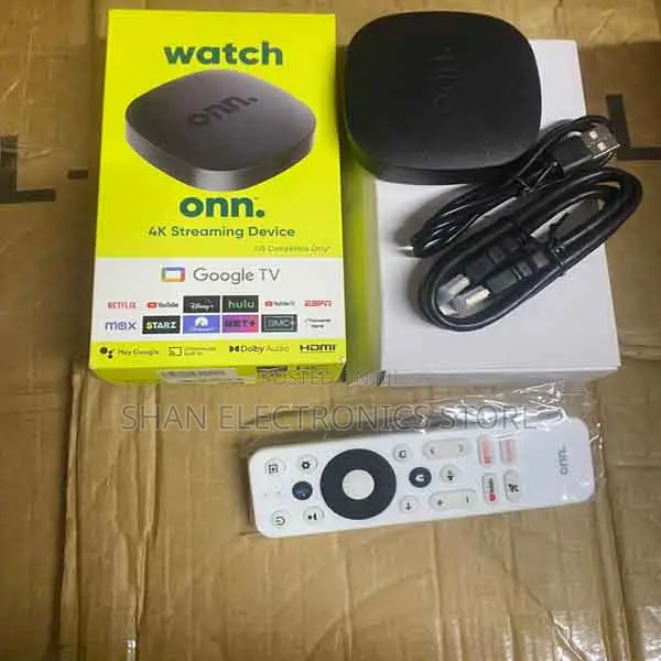 Hd and Video Onn Tv Box 2+8gb– Android Tv Box for Netflix Youtube