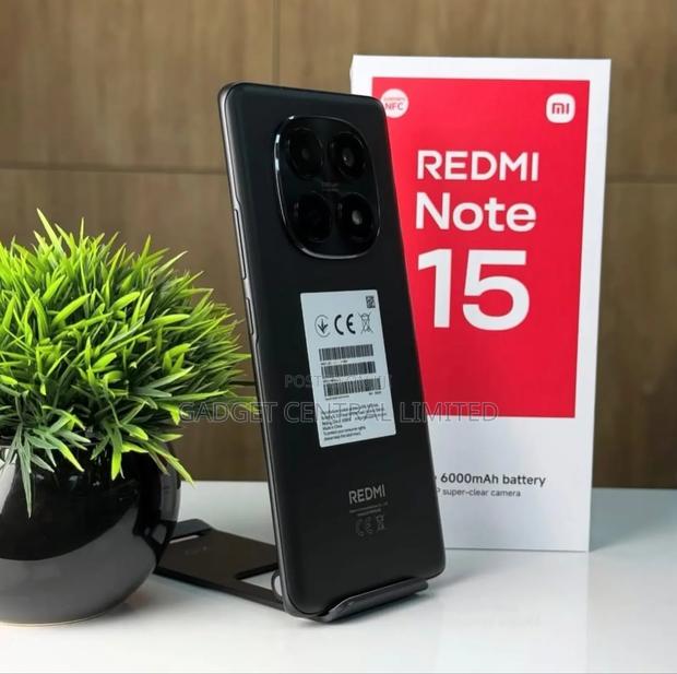 New Xiaomi Redmi Note 15 128 GB Black