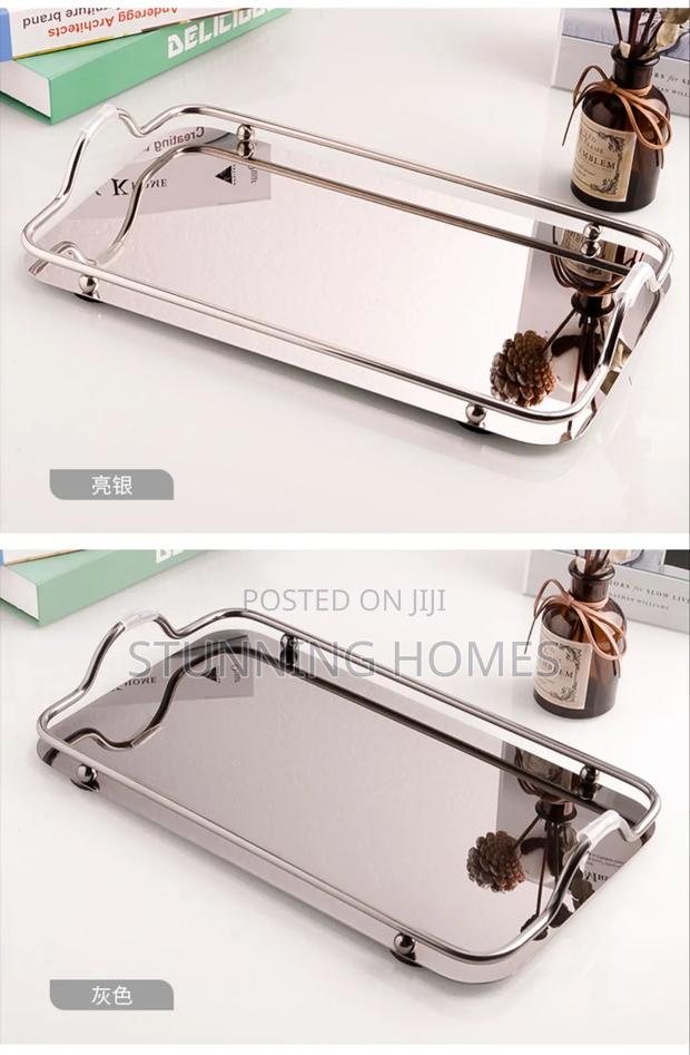 Metallic Heavy Good Quality Vanity Tray - thumbnail 2