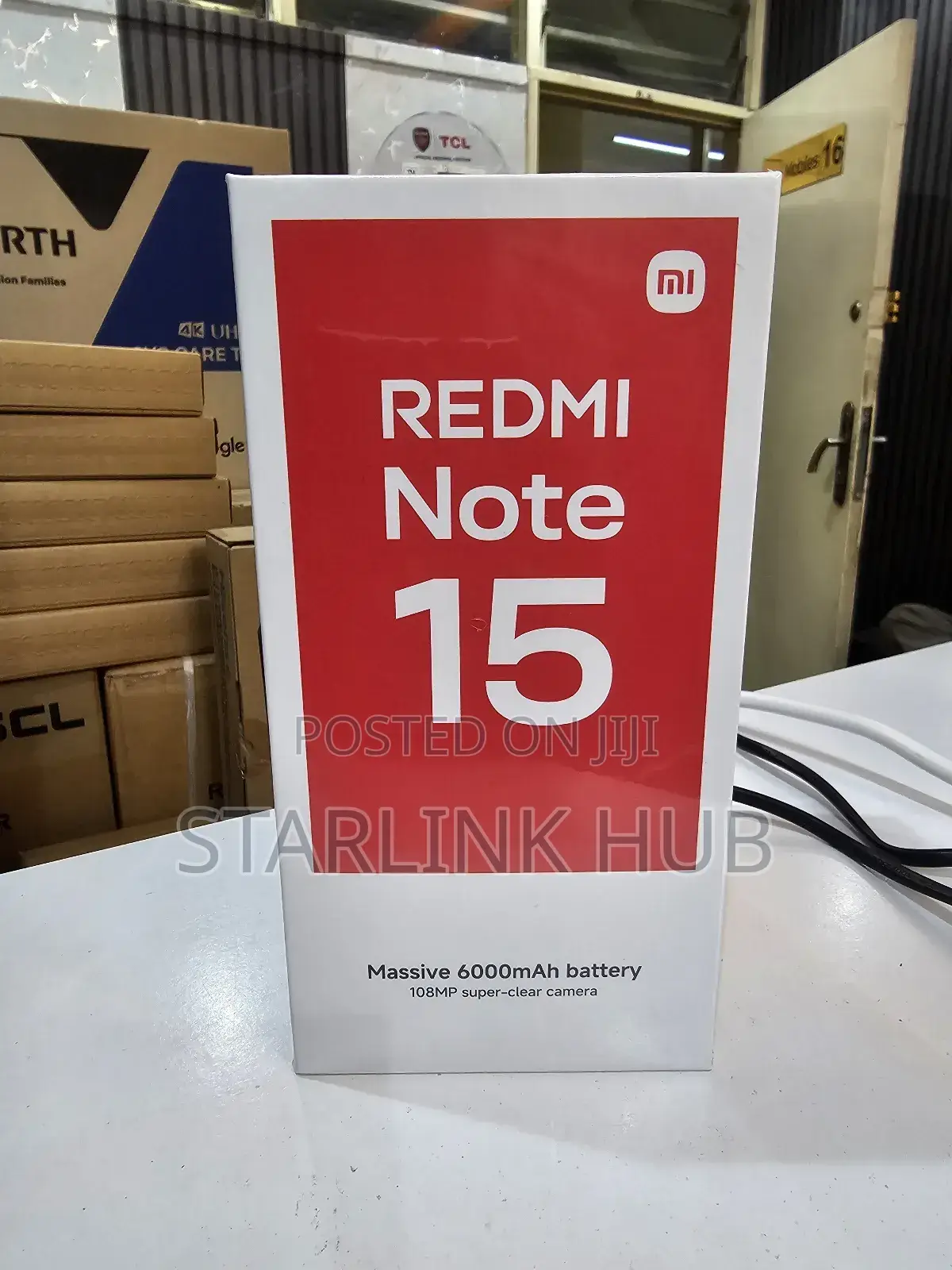 New Xiaomi Redmi Note 15 128 GB Black